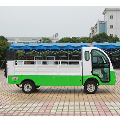 LQH080六桶带门电动清运车